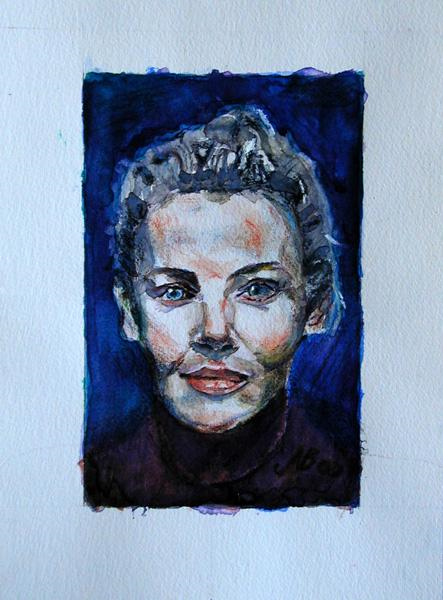 2000 Connie water colour on paper 21 x 30cm